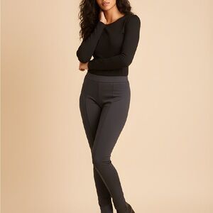 Women's Brown twill Slim Fit Pants